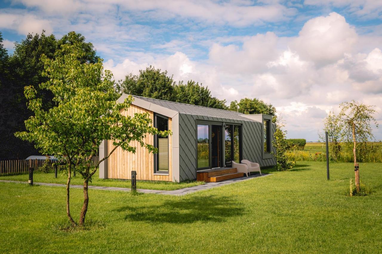 Bij De Genieterij Luxe Tiny Houses Koudum Kültér fotó
