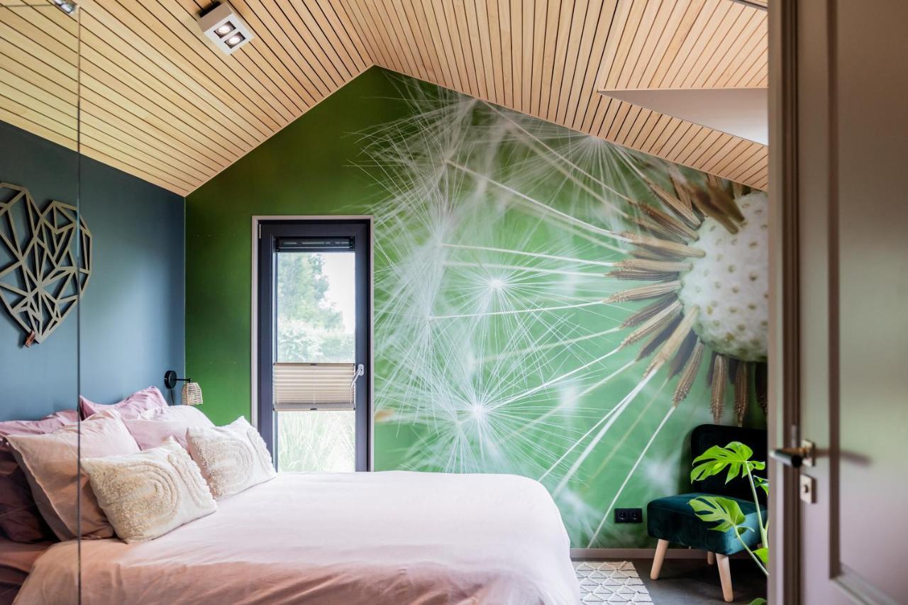 Bij De Genieterij Luxe Tiny Houses Koudum Kültér fotó